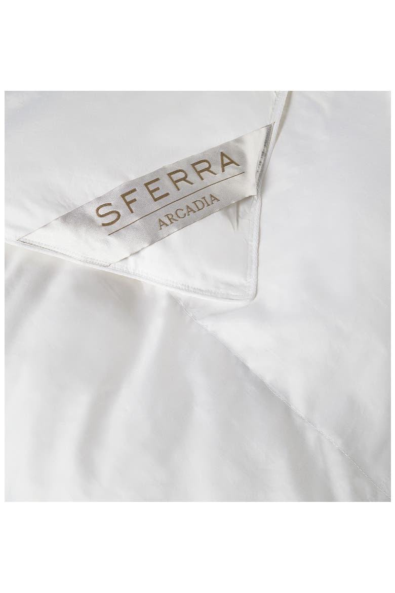 Arcadia Down Alternative King Duvet, Alternate, color, WHITE