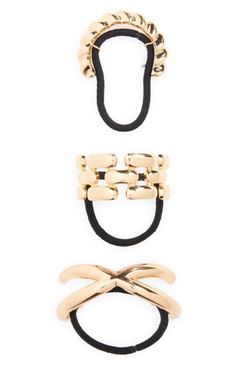 Assorted 3-Pack Hair Ties