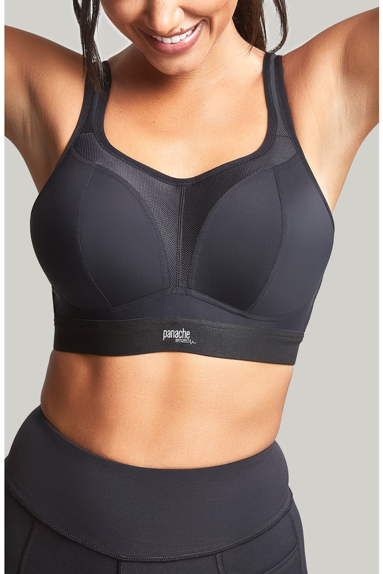 Boundless Padded Wireless Sports Bra, Main, color, BLACK/ BLACK
