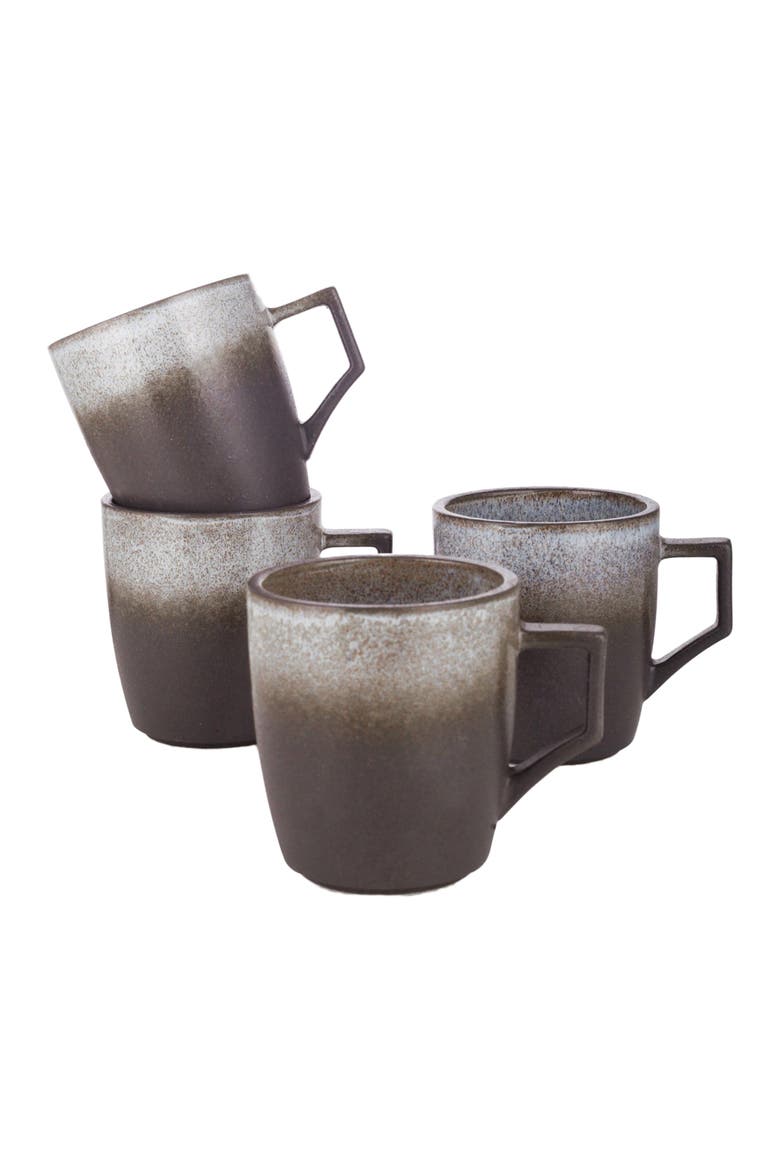 Vince Stoneware 4-Piece Mug Set, Alternate, color, Gray-Green-Blue