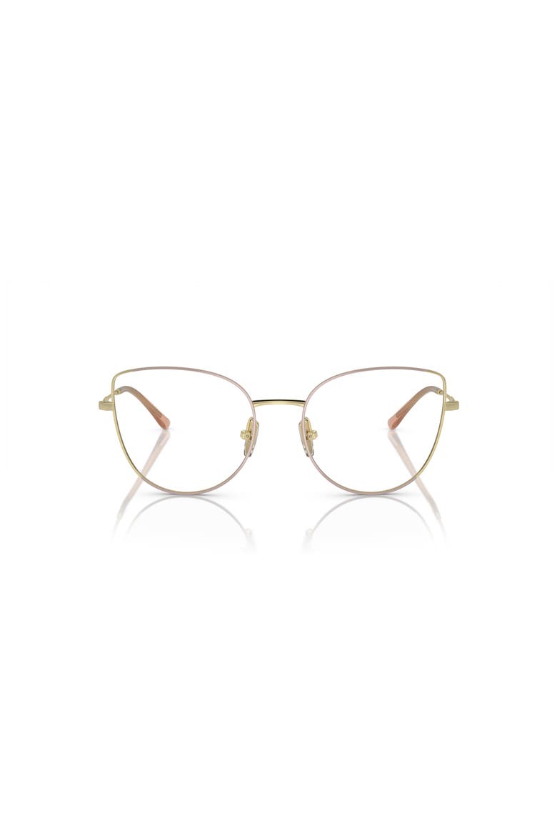 53mm Cat Eye optical glasses, Alternate, color, Brown