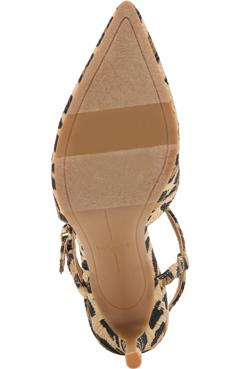 Dolce Vita Karly Embellished Pump, Alternate, color, Leopard Raffia