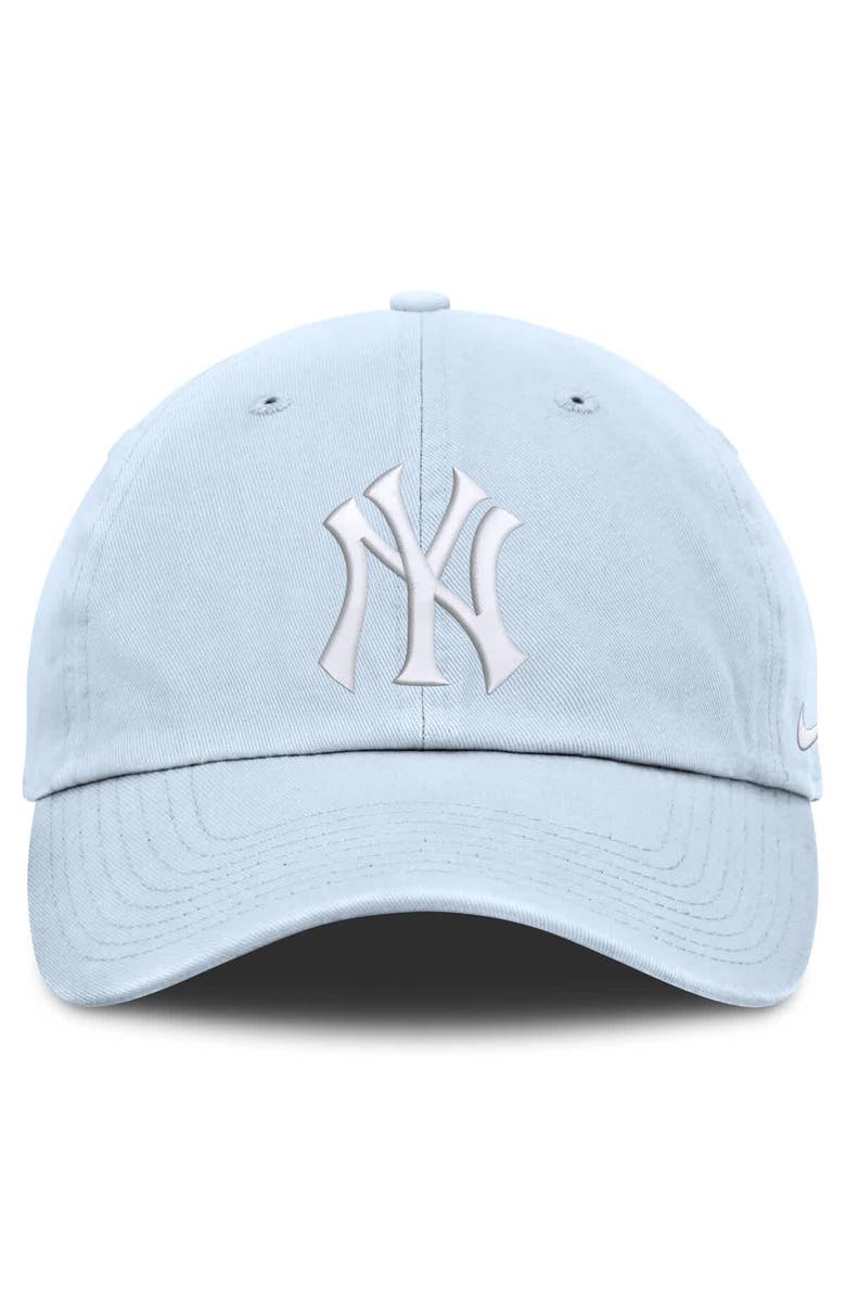 Nike Men's Nike  Light Blue New York Yankees Club Adjustable Hat, Alternate, color, 