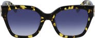 Longchamp 55mm Rectangular Sunglasses