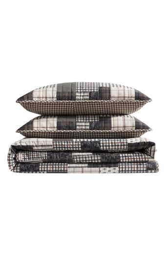 Eddie Bauer Antique Reversible Quilt & Sham Set