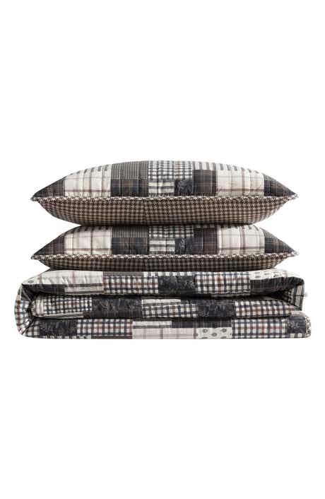 Eddie Bauer Antique Reversible Quilt & Sham Set