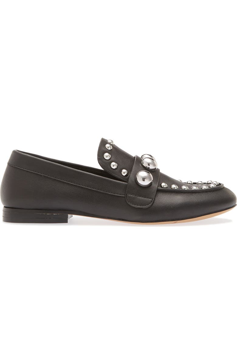 KARL LAGERFELD PARIS Avah Studded Loafer, Alternate, color,