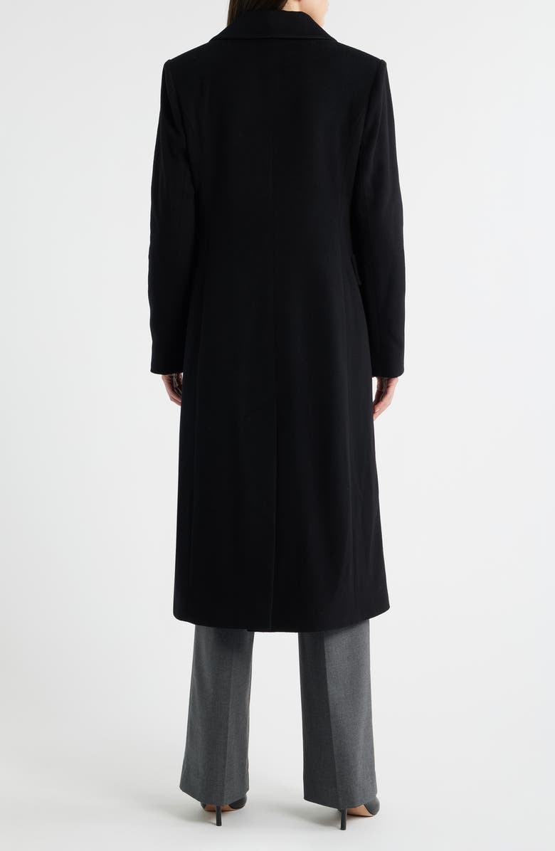 Fleurette Holland Wool Coat, Alternate, color, Black