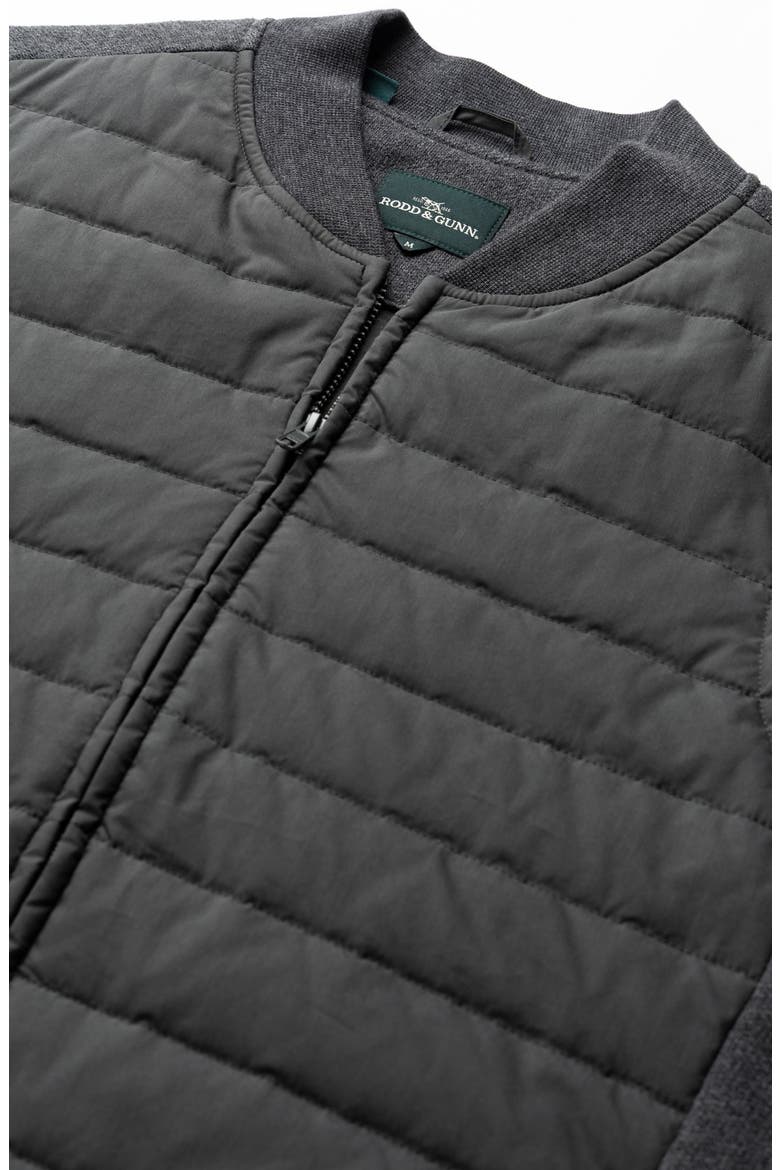 Woodside Quilted Vest, Alternate, color, PEWTER