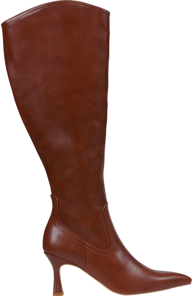 GOOD CHOICE NEW YORK Vanessa Heeled Boot, Alternate, color, Cognac