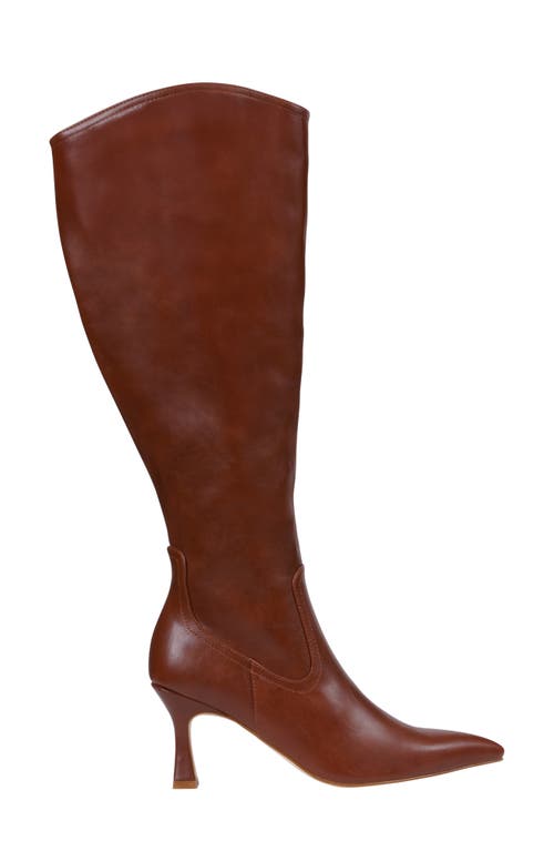 Good Choice New York Vanessa Heeled Boot In Brown