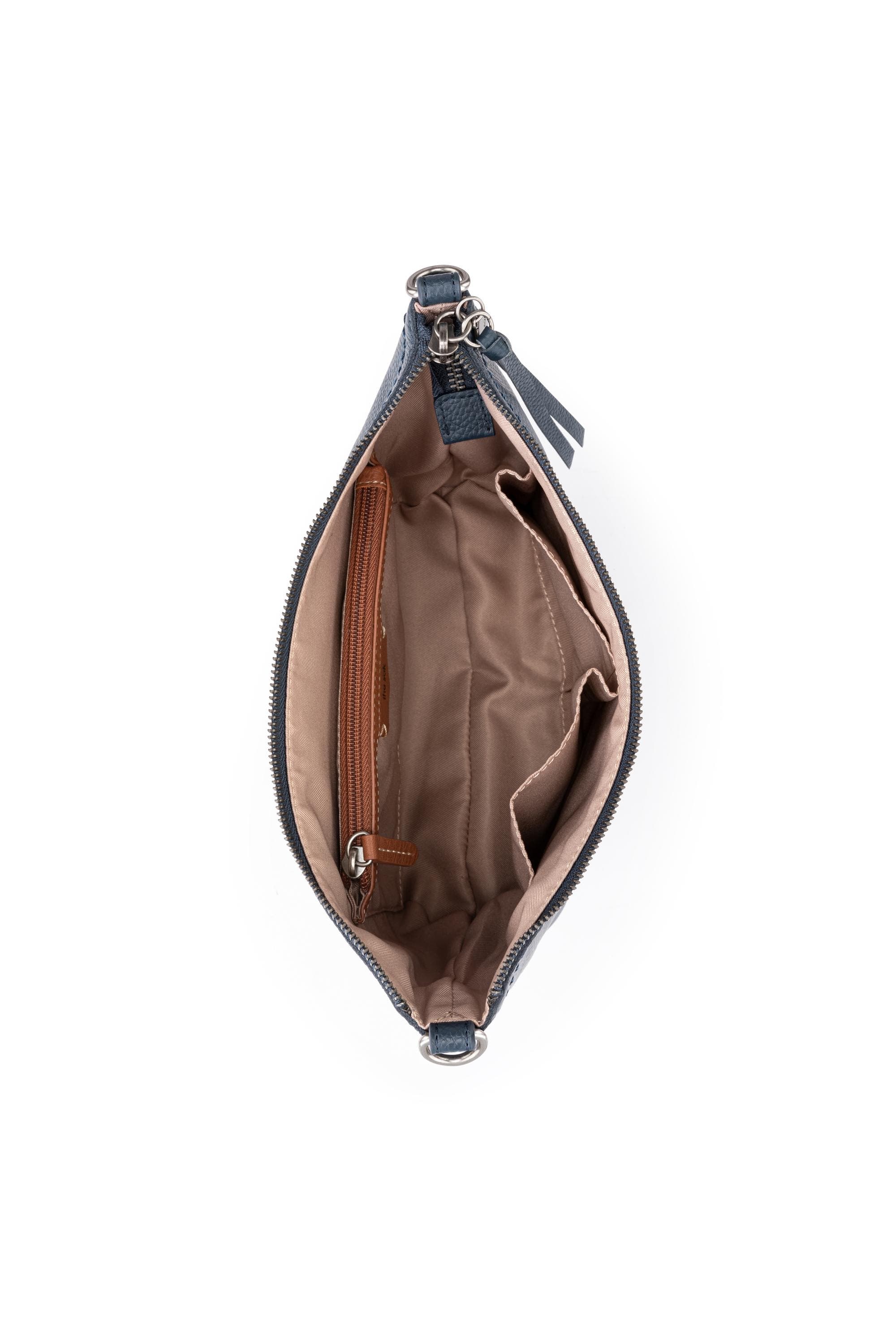 Jasmine Small Hobo, Alternate, color, Indigo