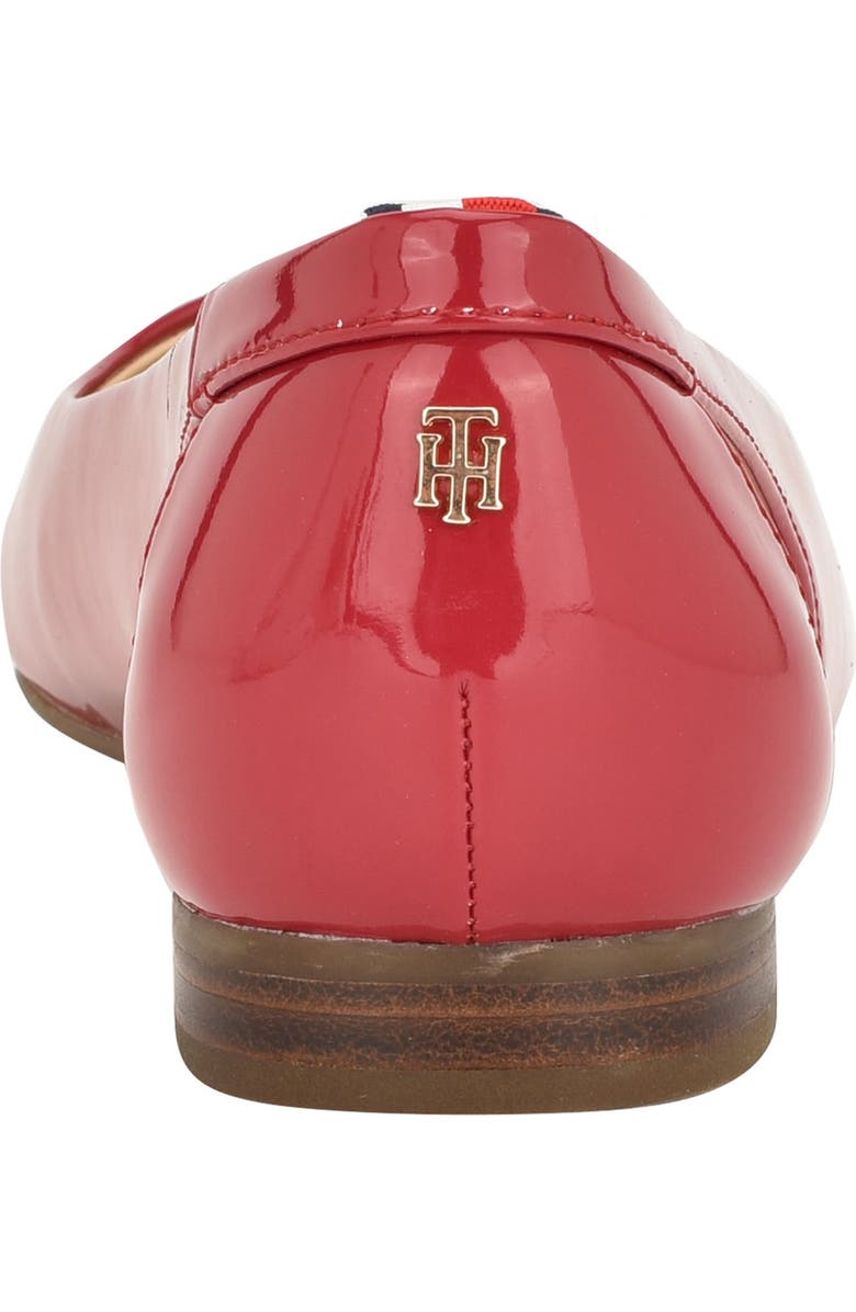 Tommy Hilfiger Velahi Pointed Toe Flat, Alternate, color, Medium Red