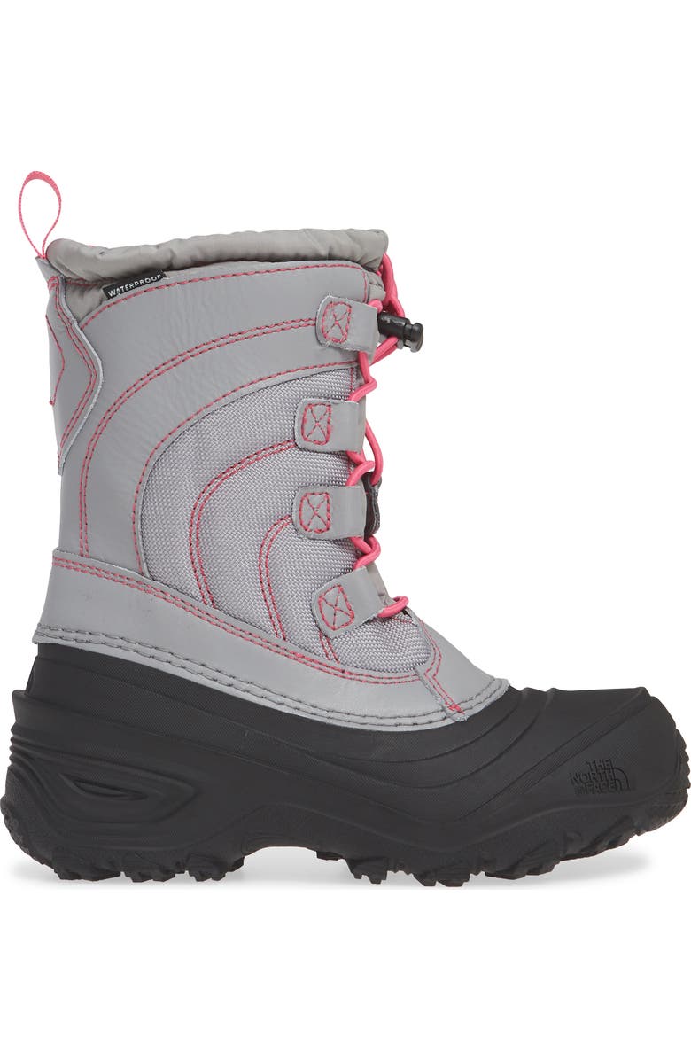 The North Face 'Alpenglow IV' Bungee Lace Waterproof Boot, Alternate, color,