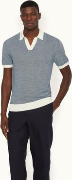 Orlebar Brown Horton Merino Tailored-Fit Polo Shirt