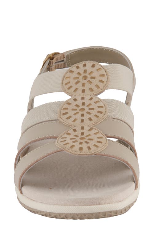 David Tate Quilt Slingback Sandal
