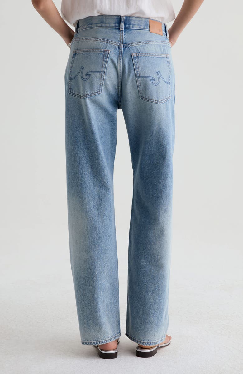 AG Billie Low Rise Straight Leg Jeans, Alternate, color, 14 Years Vintage