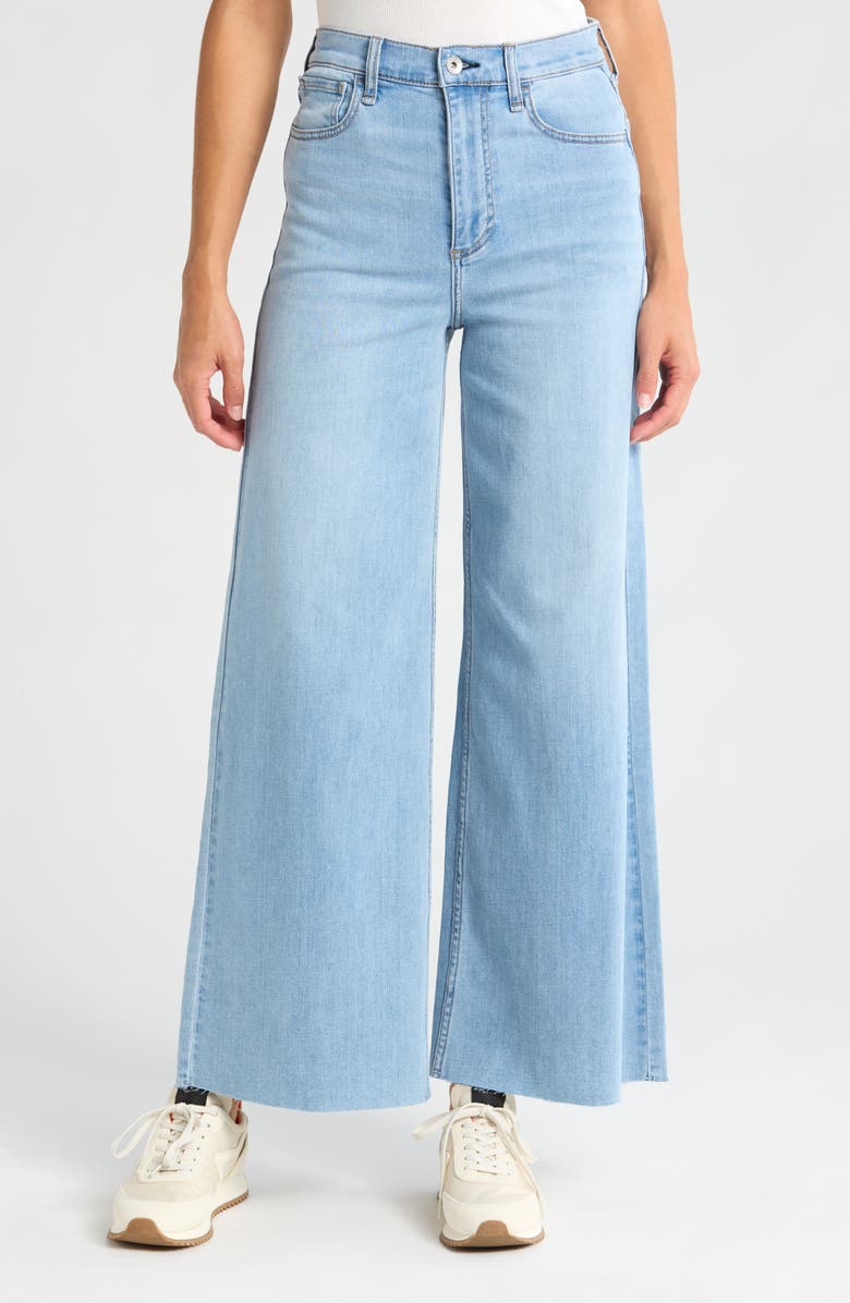 rag & bone Serena High Waist Wide Leg Jeans, Main, color, Light Wash