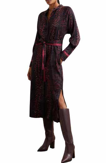 Daria Print Tie Waist Maxi Dress