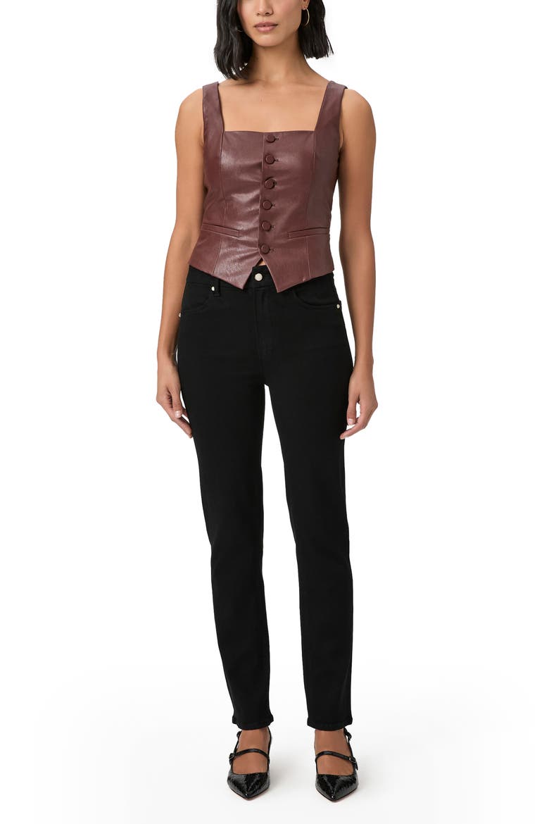 Gemma Skinny Jeans, Alternate, color, BOSS BLACK