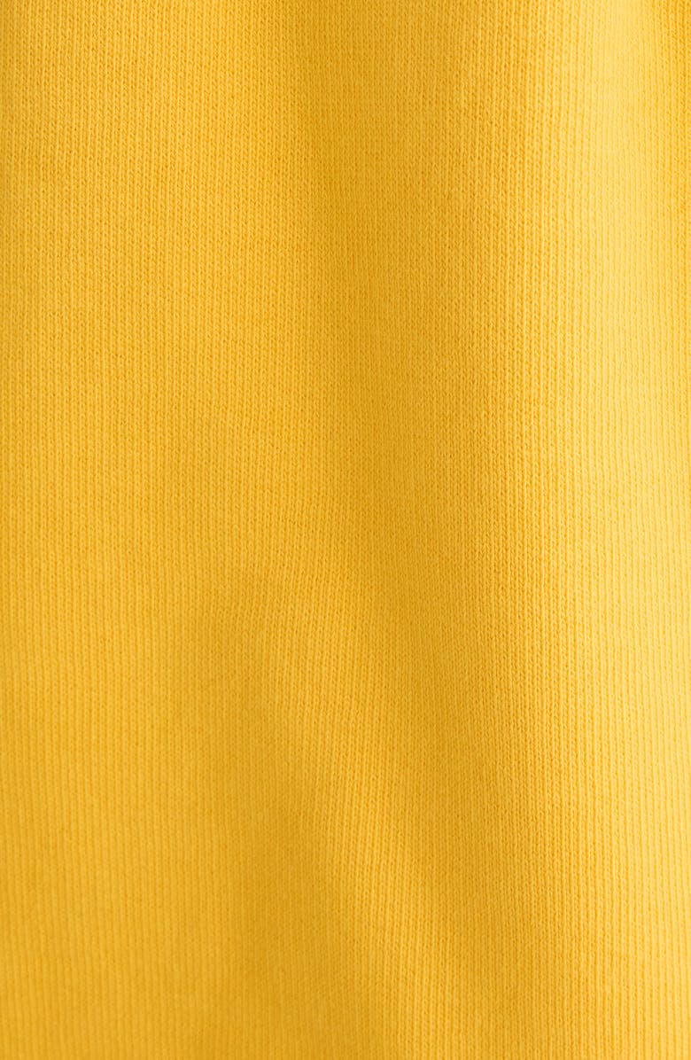 Balenciaga Loop Sports Icon Fleece Sweat Shorts, Alternate, color, 7090 Yellow/ Deep Purple