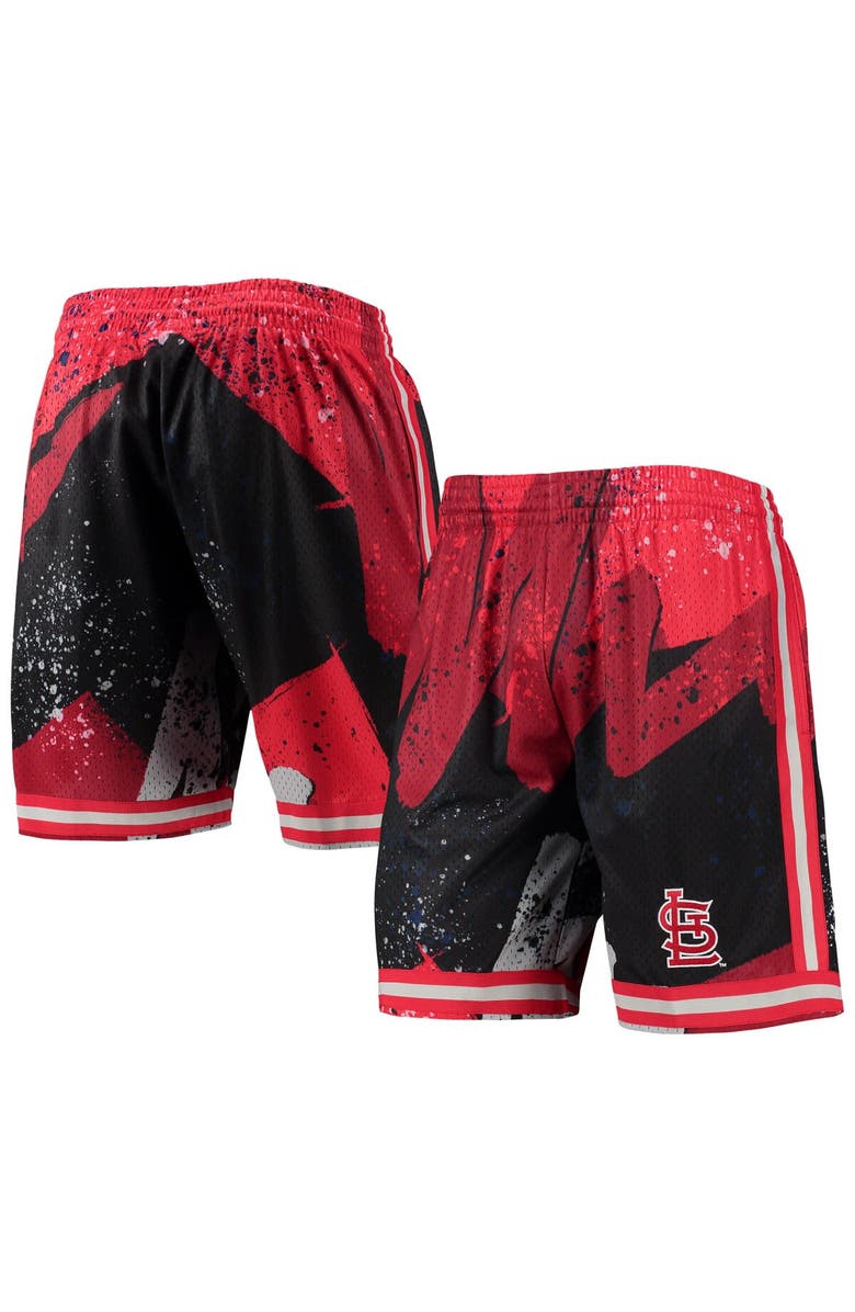 Mitchell & Ness Men's Mitchell & Ness Red St. Louis Cardinals Hyper Hoops Shorts, Main, color, Red