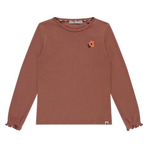 Ribbed Long Sleeve Top