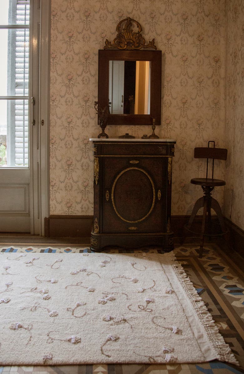 Lorena Canals English Garden Washable Recycled Cotton Blend Rug, Alternate, color,