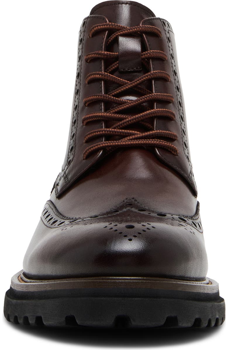 Steve Madden Kierson Lace-Up Boot, Alternate, color, Brown