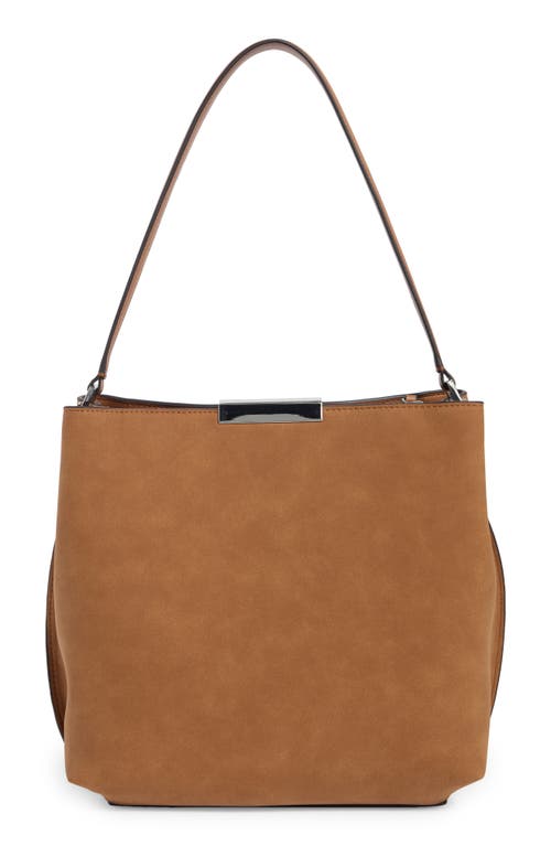 Calvin Klein Jodi Bucket Bag In Brown