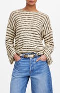 Madewell Stripe Crewneck Long Sleeve T-Shirt
