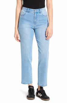 NIC+ZOE Recess Straight Ankle Jeans