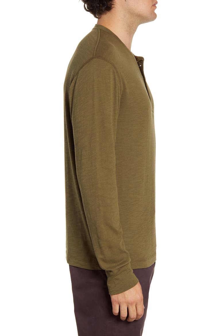 Long Sleeve Slub Henley, Alternate, color, DUSKY MEADOW GREEN