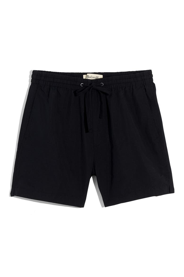 Everywear Shorts, Alternate, color, ALMOST BLACK