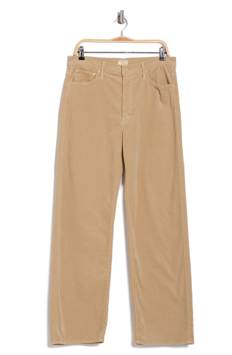 MOTHER The Dodger Sneak Slouchy Straight Leg Corduroy Pants, Main, color,