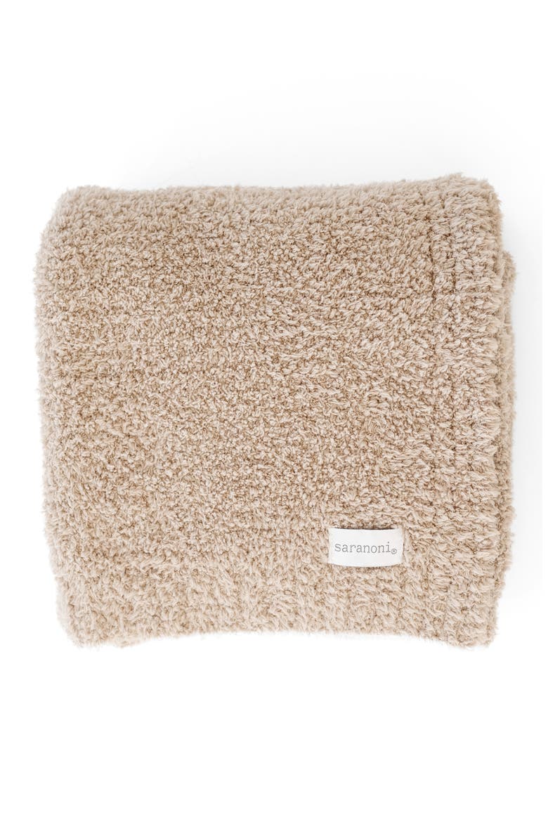 Bamboni Receiving Blanket, Main, color, TAUPE