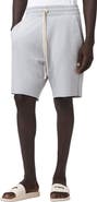 AllSaints Helix Straight Fit Cotton Blend Sweat Shorts