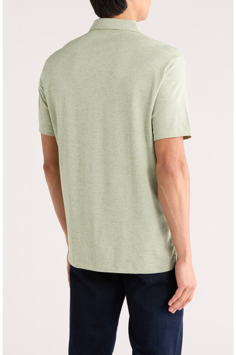 Nathaniel Short Sleeve Polo, Alternate, color, DESERT GREEN