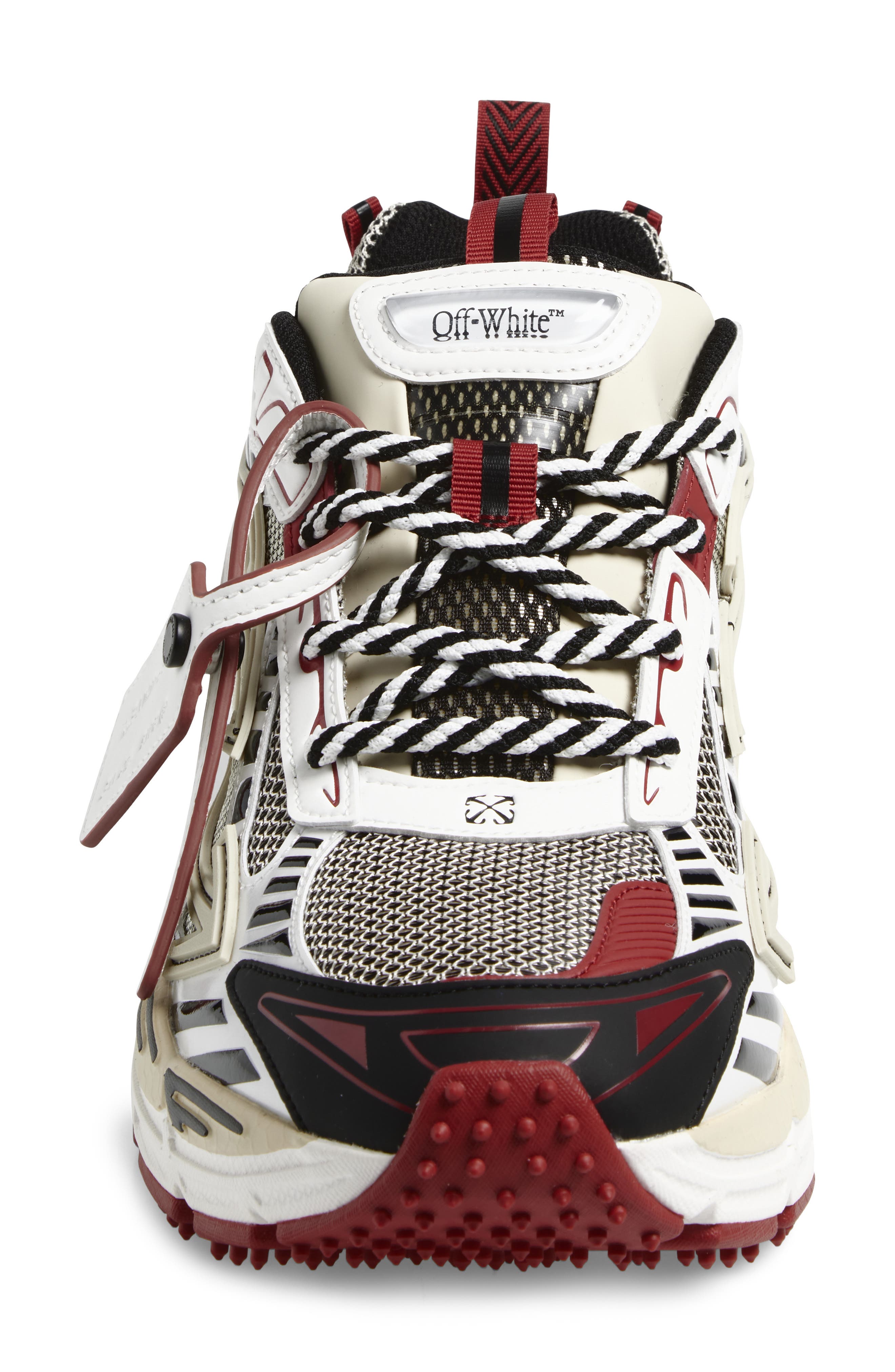 Off-White Be Right Back Sneaker, Alternate, color, Sand - Red
