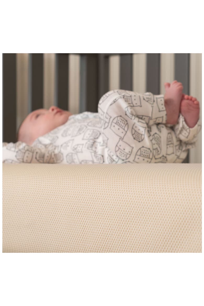 Organic Breathable 2-Stage Crib Mattress, Alternate, color, NATURAL