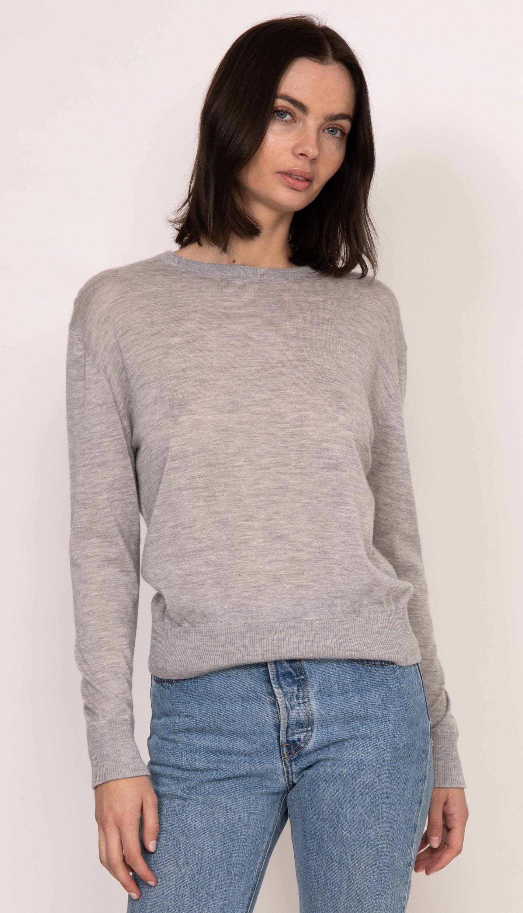 Marguerite Paper Thin Cashmere Sweater - image 3