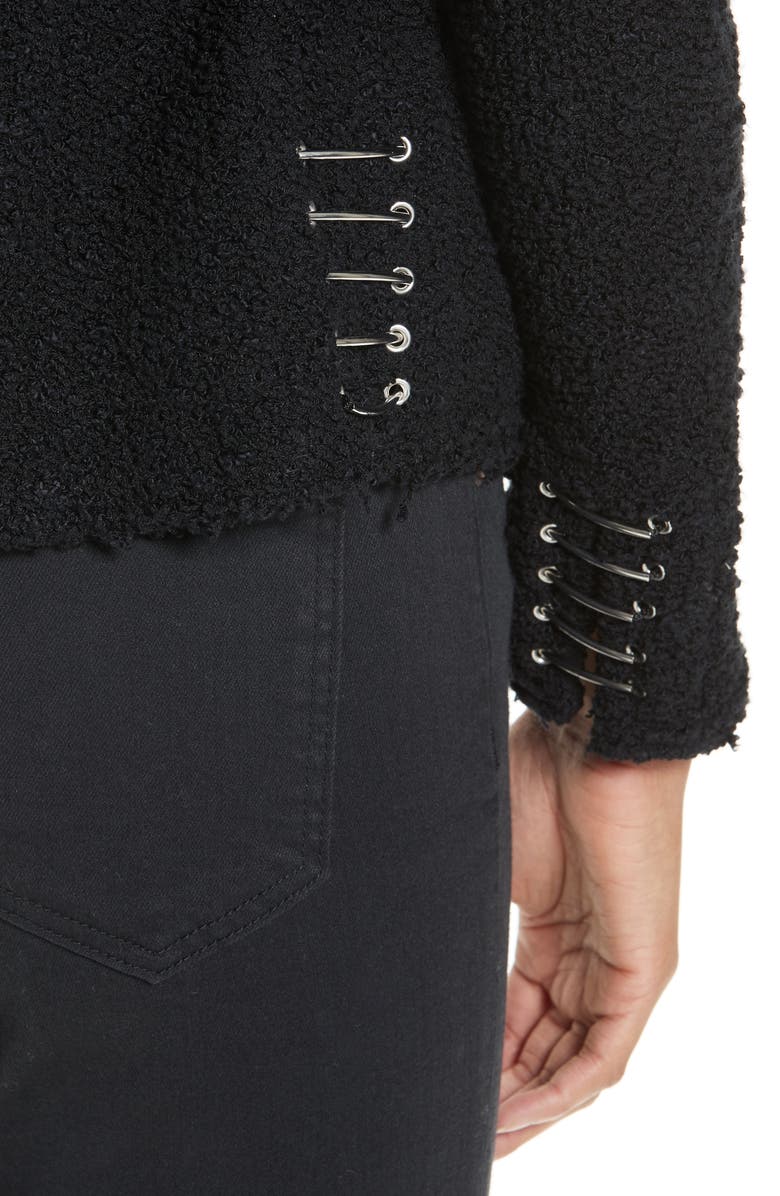 IRO Bouclé Jacket, Alternate, color, 