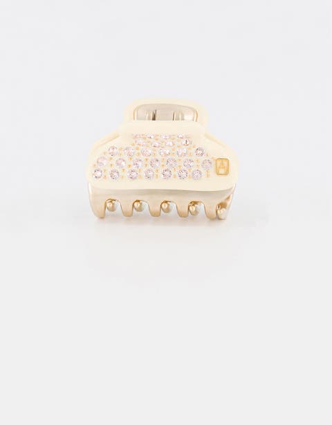 Vendome Small Crystal Hair Claw Clip