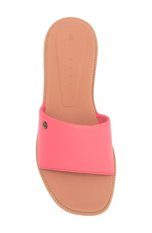 Reef Sunny Arrianah Slide Sandal In Pink