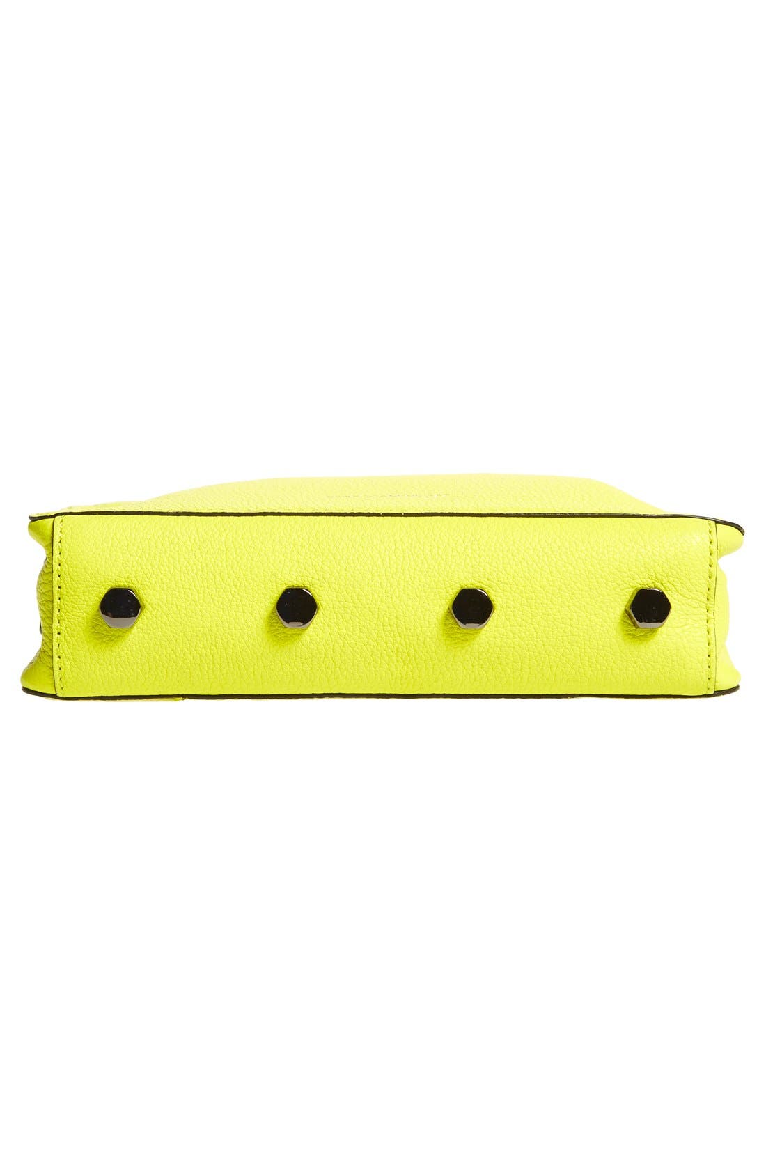 'Regan' Crossbody Bag, Alternate, color, LIMEADE/ GUNMETAL HRDWR