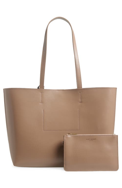 KURT GEIGER KURT GEIGER LONDON CHELSEA LEATHER SHOPPER BAG