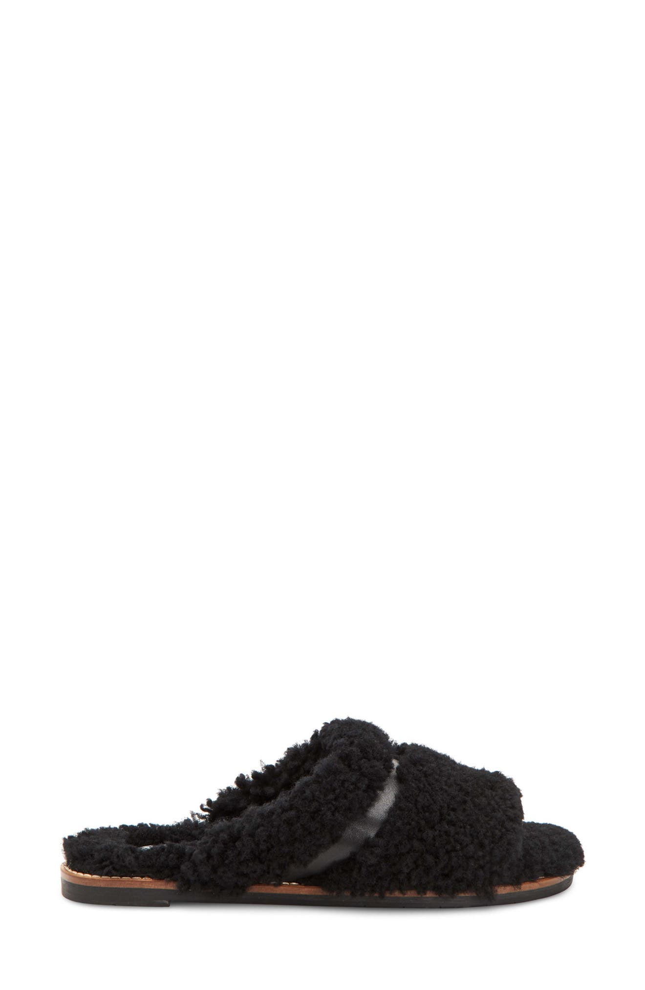 Aquatalia Alina Genuine Shearling Slipper, Alternate, color, 