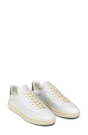 Veja V-12 Stitch Sneaker in Extra-White White Kaki at Nordstrom Rack, Size 41