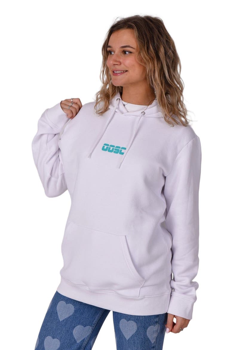 Retro OOSC Hoodie - White, Alternate, color, White