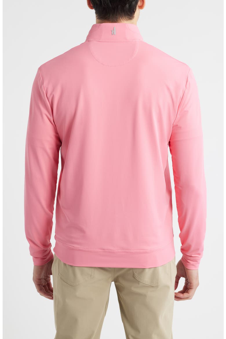 Motion Performance Quarter Zip Pullover, Alternate, color, PINK LEMONADE